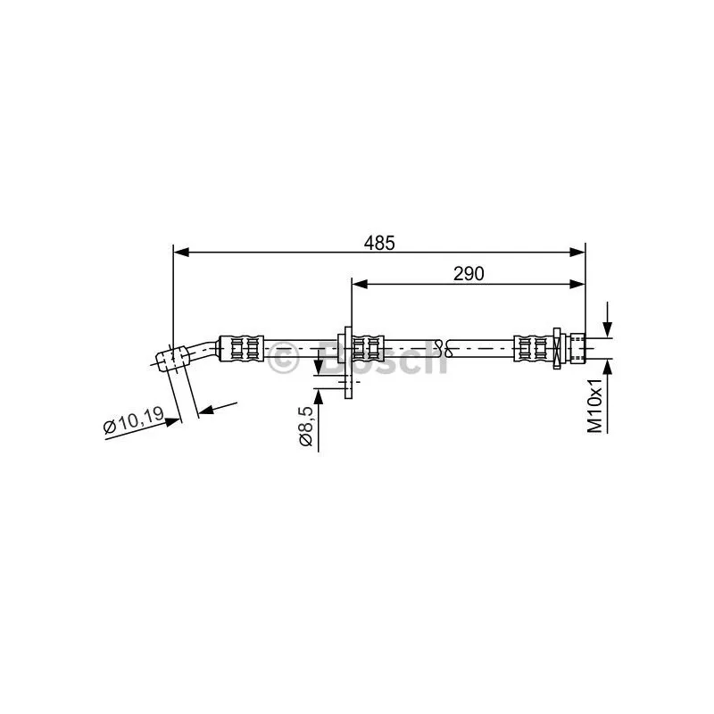 Flexible de frein BOSCH 1 987 476 989