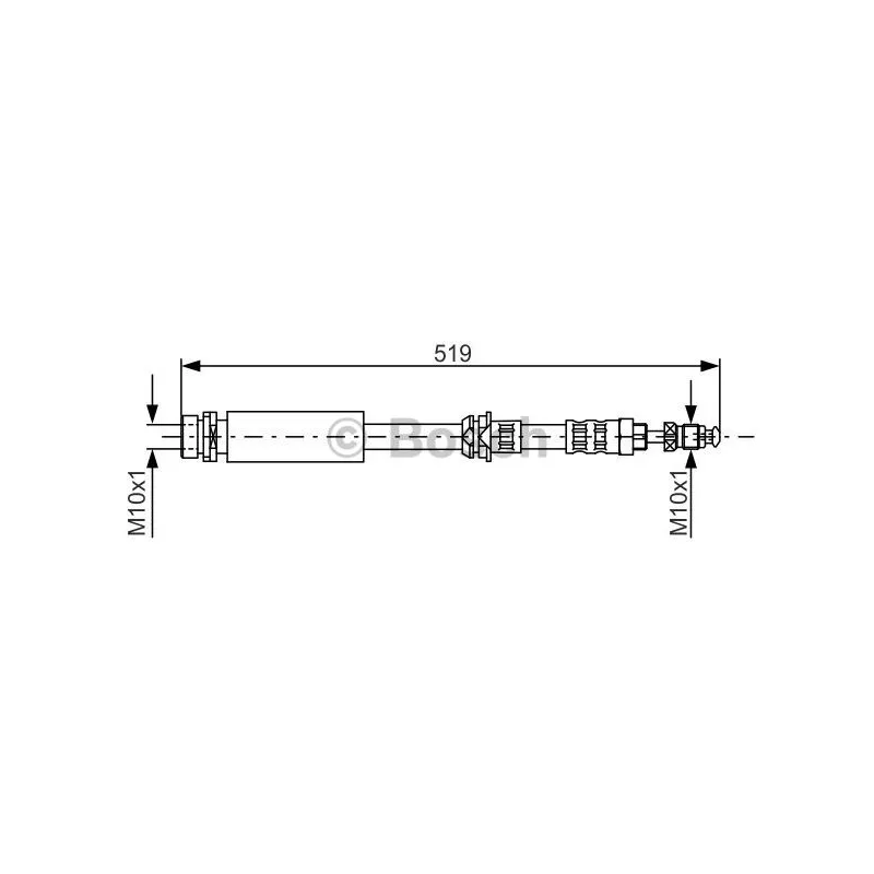 Flexible de frein BOSCH 1 987 476 993