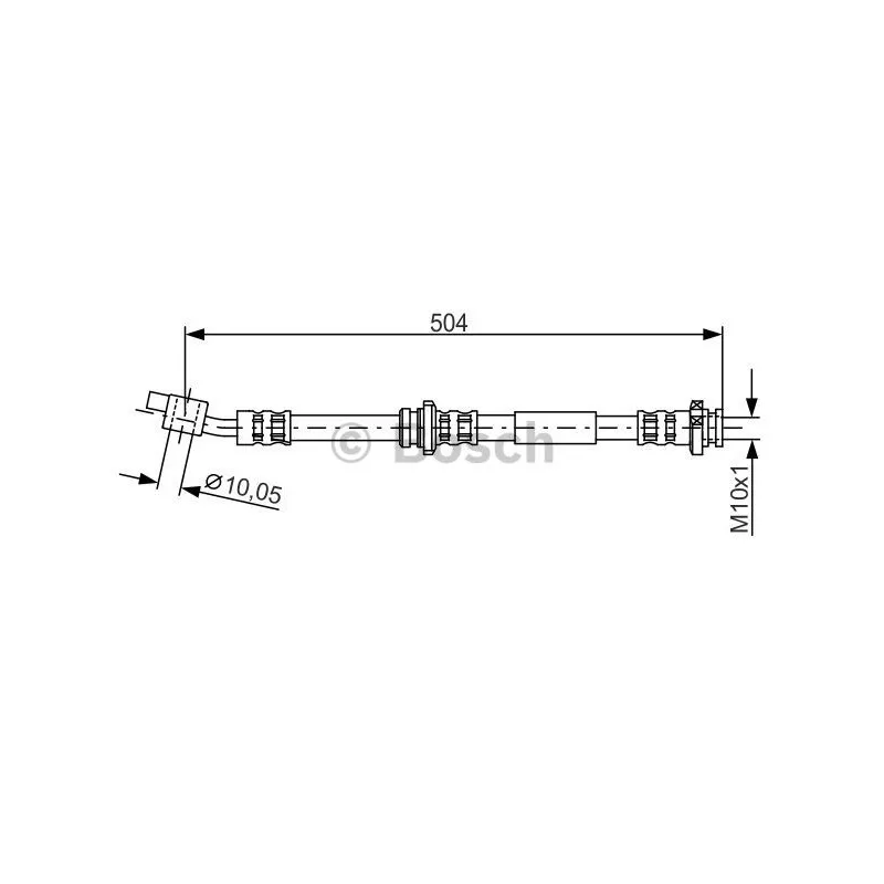 Flexible de frein BOSCH 1 987 476 995