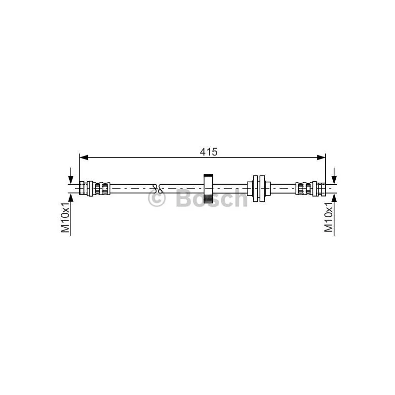 Flexible de frein BOSCH 1 987 476 999
