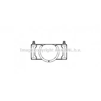 Radiateur d'huile AVA QUALITY COOLING PE3046