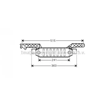 Radiateur d'huile AVA QUALITY COOLING PE3282
