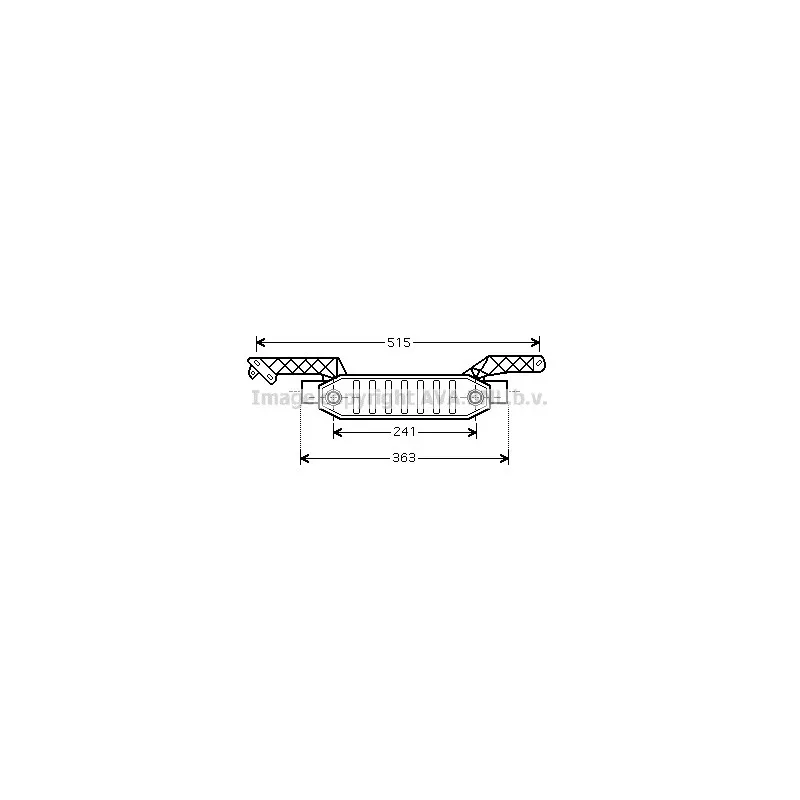 Radiateur d'huile AVA QUALITY COOLING PE3282