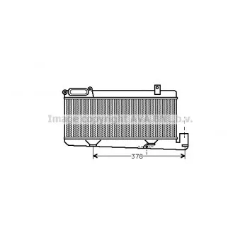 Intercooler, échangeur AVA QUALITY COOLING