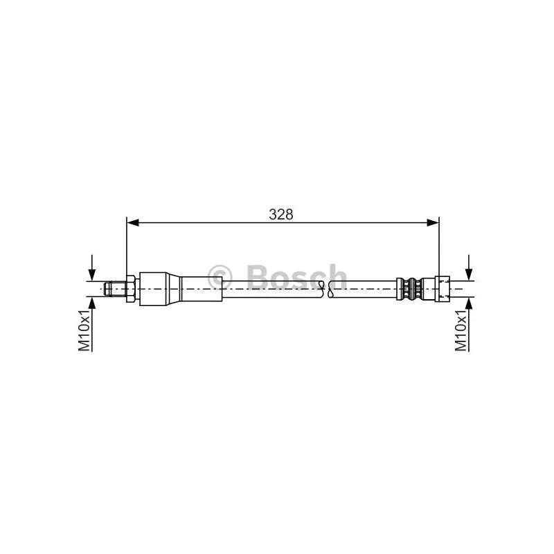 Flexible de frein BOSCH 1 987 481 001
