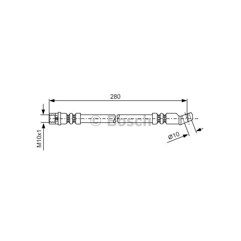 Flexible de frein BOSCH 1 987 481 014