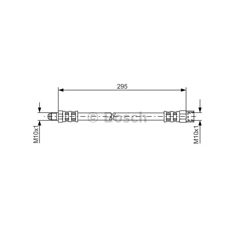 Flexible de frein BOSCH 1 987 481 015