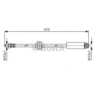 Flexible de frein BOSCH 1 987 481 022