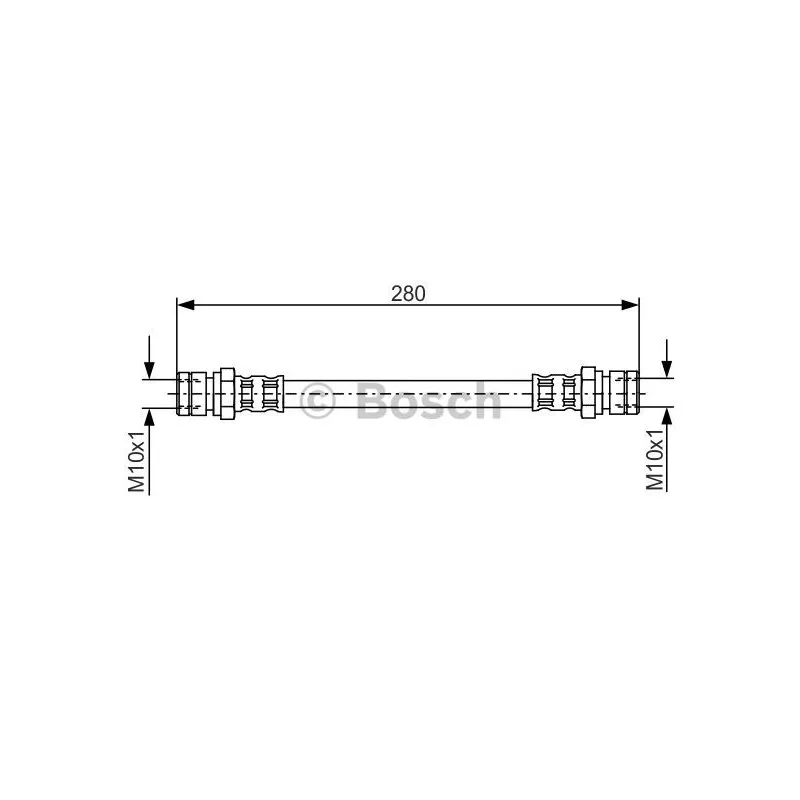 Flexible de frein BOSCH 1 987 481 030
