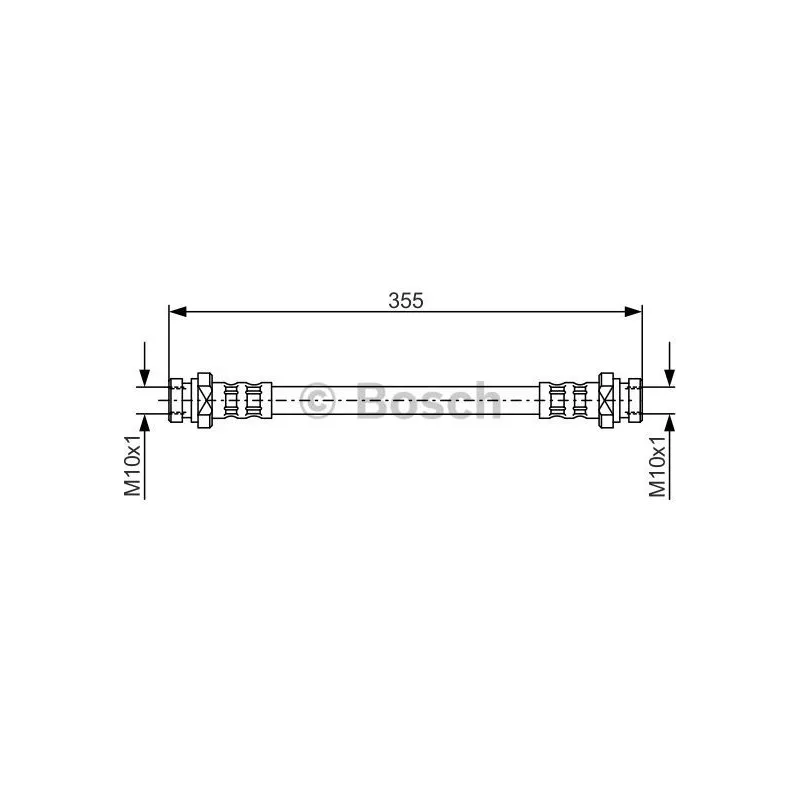 Flexible de frein BOSCH 1 987 481 031