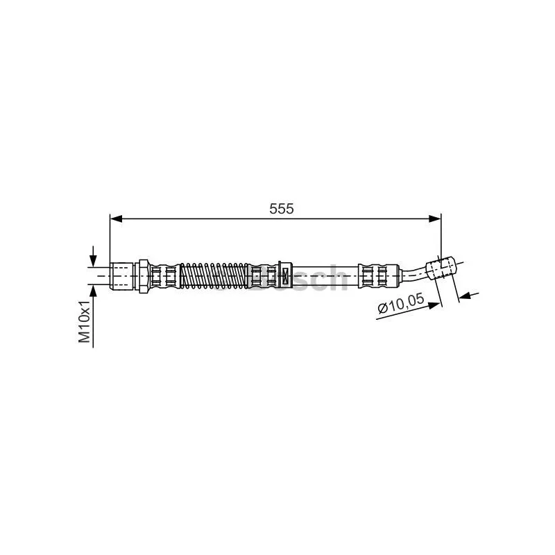 Flexible de frein BOSCH 1 987 481 144