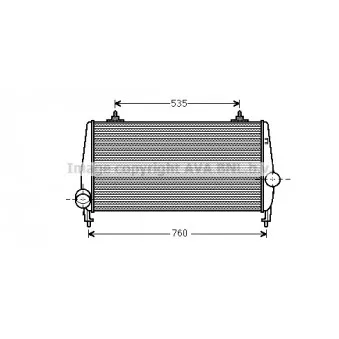 Intercooler, échangeur AVA QUALITY COOLING