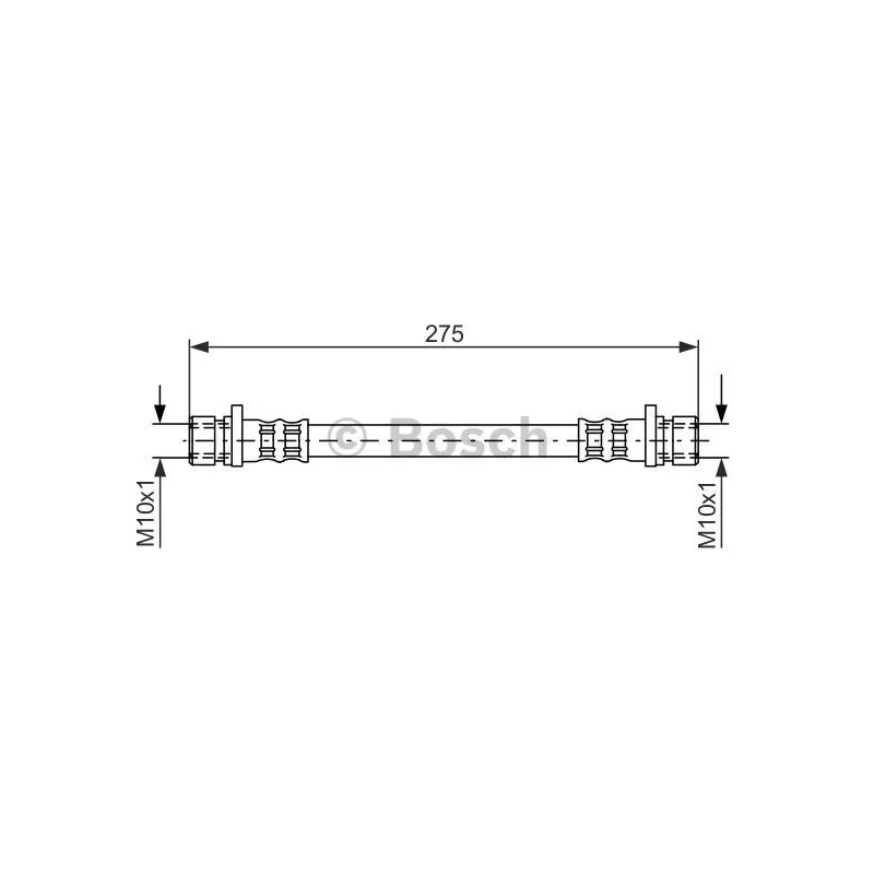 Flexible de frein BOSCH 1 987 481 210