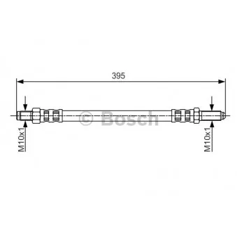 Flexible de frein BOSCH 1 987 481 213