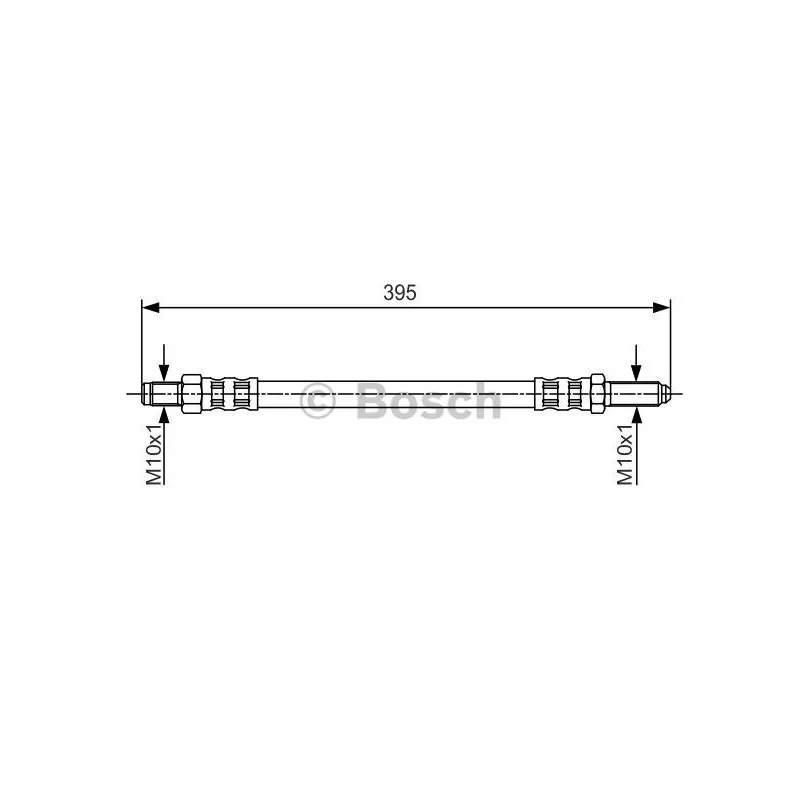 Flexible de frein BOSCH 1 987 481 213