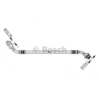 Flexible de frein BOSCH 1 987 481 227