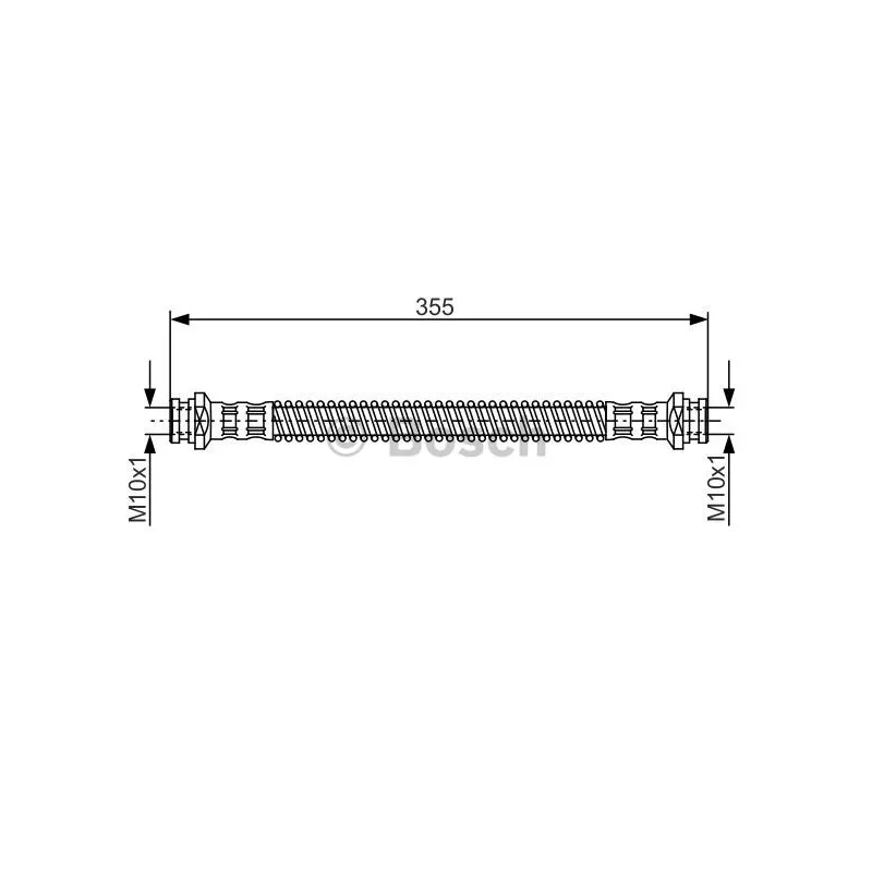 Flexible de frein BOSCH 1 987 481 253