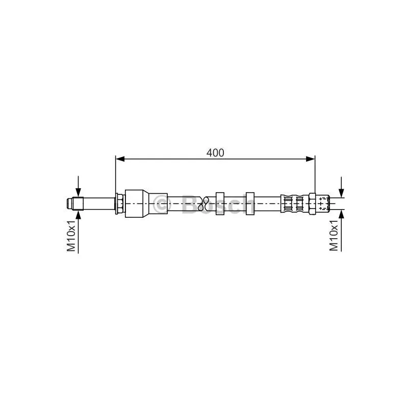 Flexible de frein BOSCH 1 987 481 296