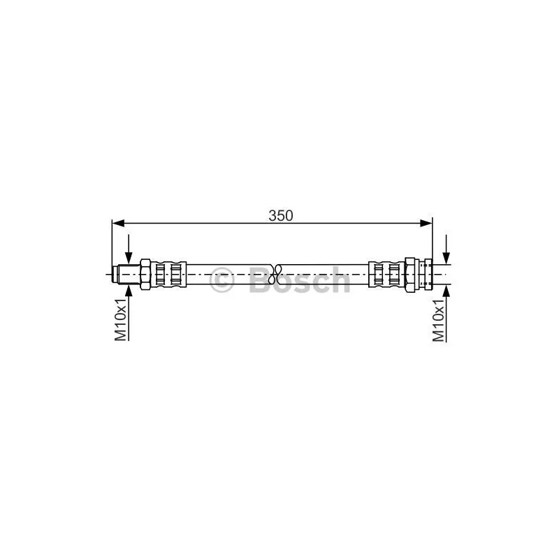 Flexible de frein BOSCH 1 987 481 311