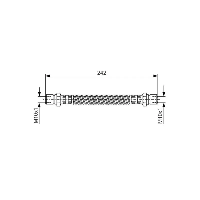 Flexible de frein BOSCH 1 987 481 316