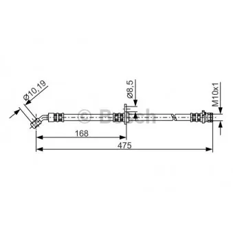 Flexible de frein BOSCH