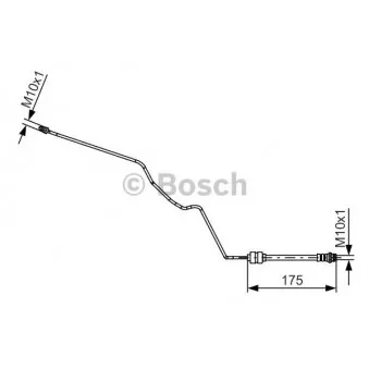 Flexible de frein BOSCH 1 987 481 419