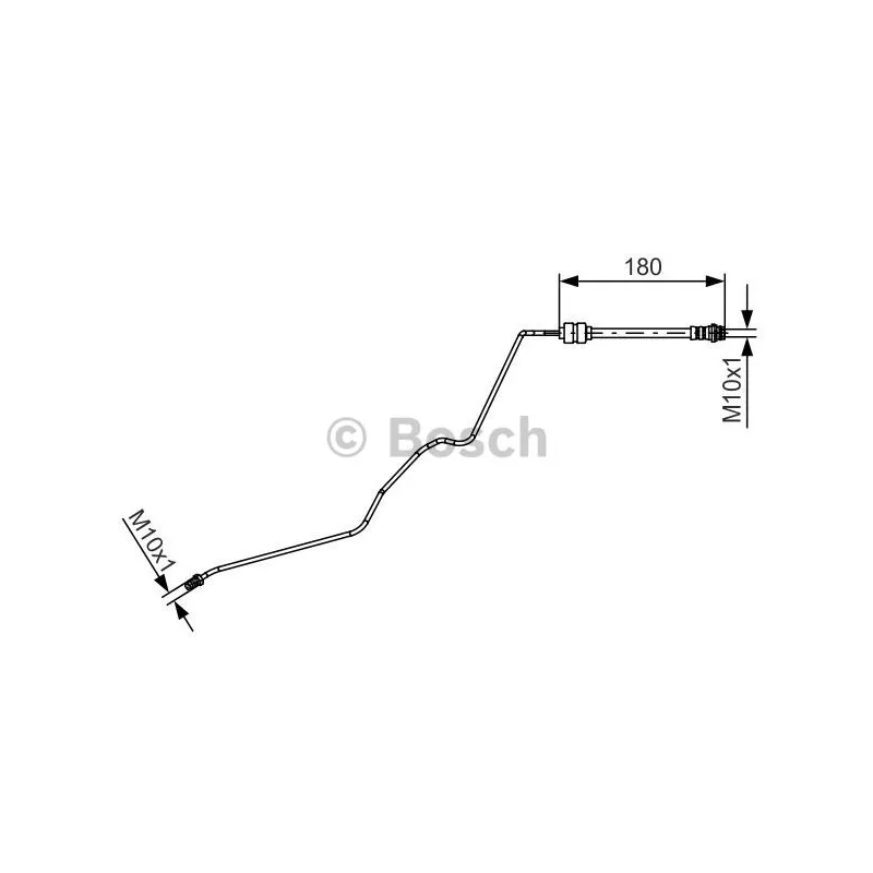 Flexible de frein BOSCH 1 987 481 421
