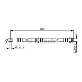 Flexible de frein BOSCH 1 987 481 445