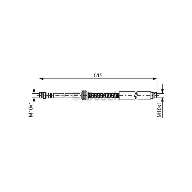 Flexible de frein BOSCH 1 987 481 447