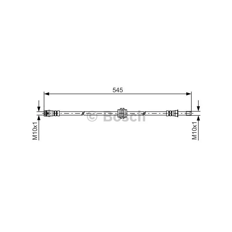Flexible de frein BOSCH 1 987 481 454