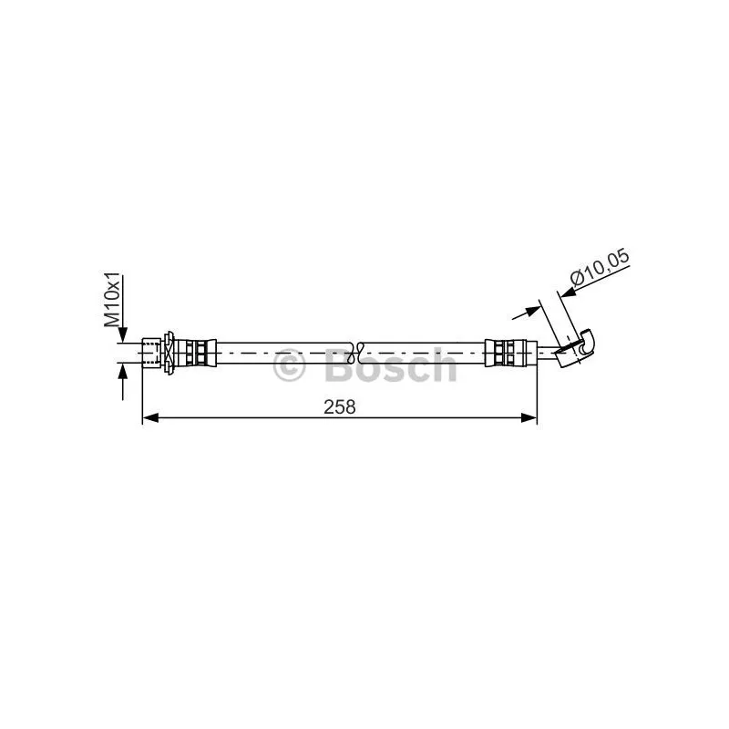 Flexible de frein BOSCH 1 987 481 467