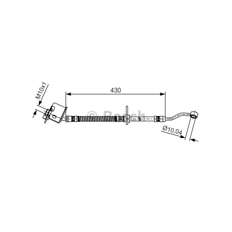 Flexible de frein BOSCH 1 987 481 503