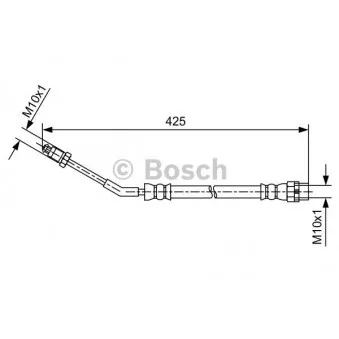 Flexible de frein BOSCH 1 987 481 579