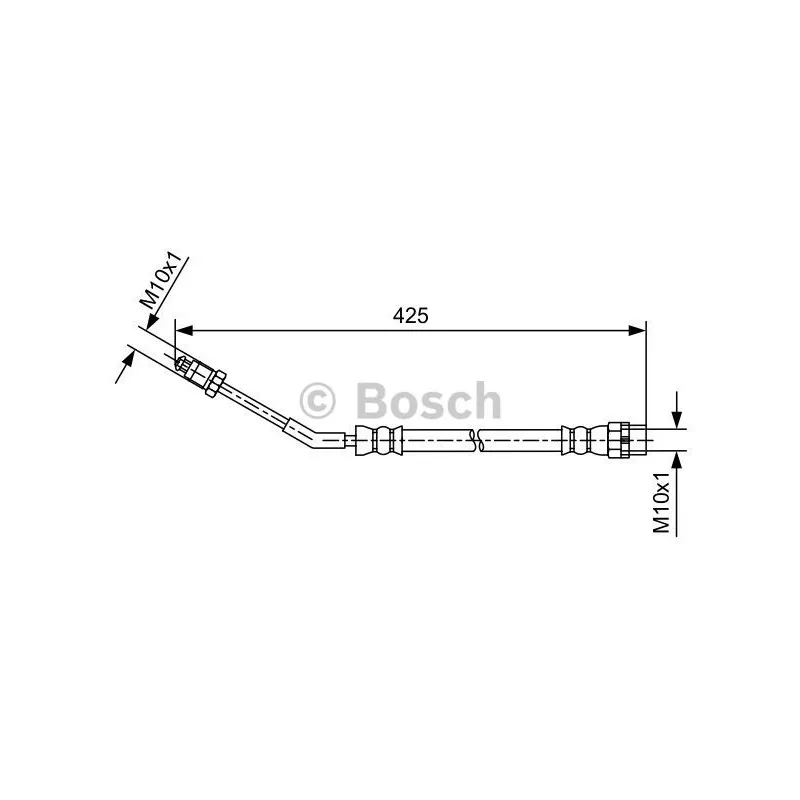 Flexible de frein BOSCH 1 987 481 579