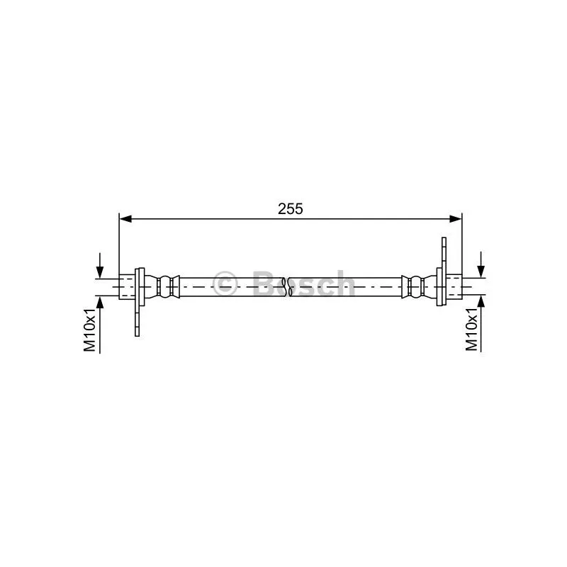 Flexible de frein BOSCH 1 987 481 586
