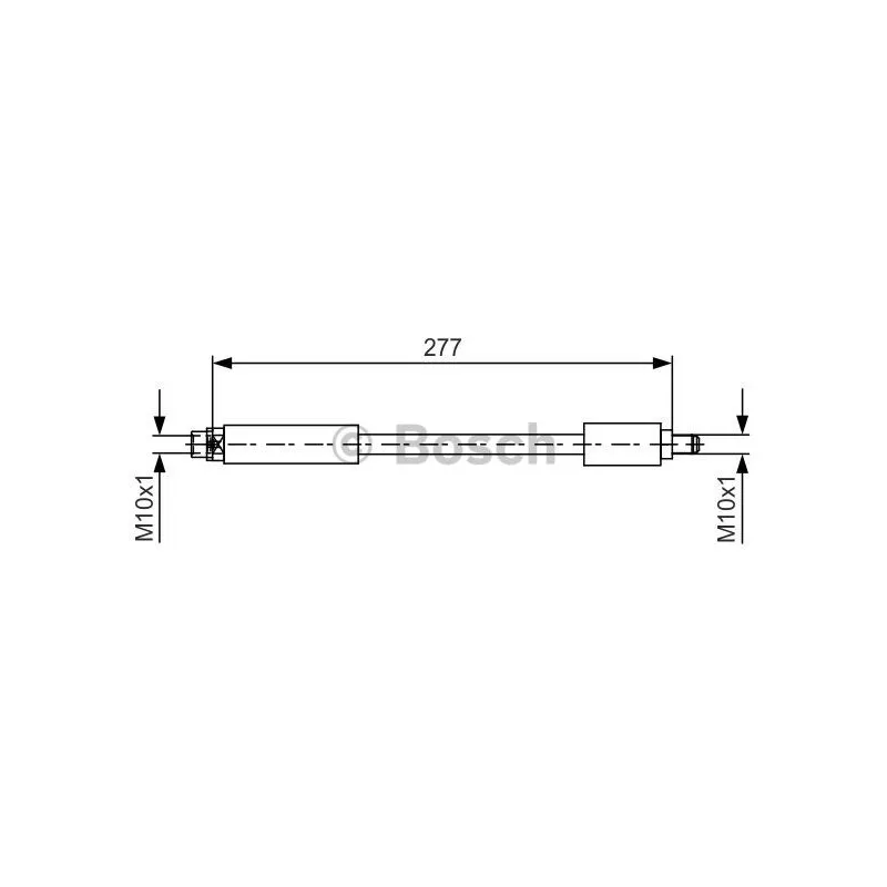 Flexible de frein BOSCH 1 987 481 616