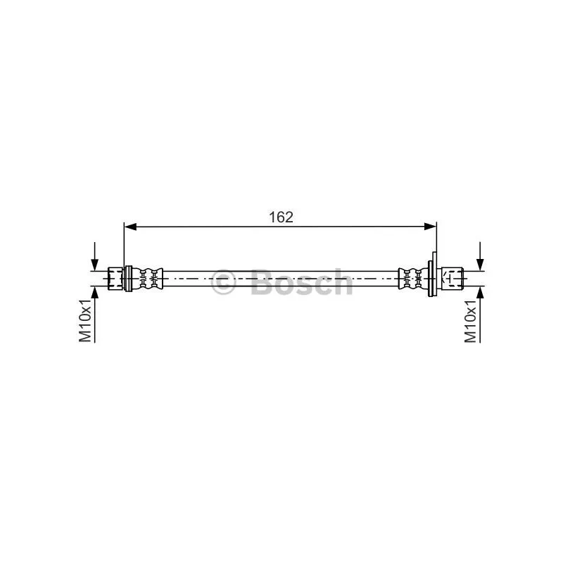 Flexible de frein BOSCH 1 987 481 638