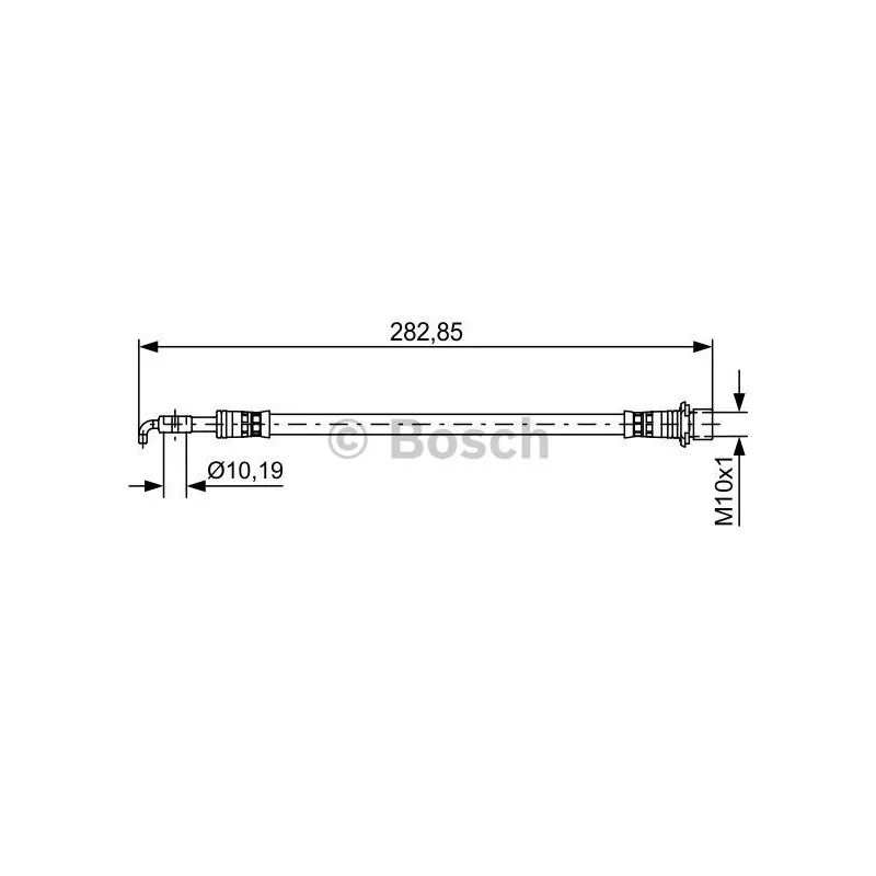 Flexible de frein BOSCH 1 987 481 643
