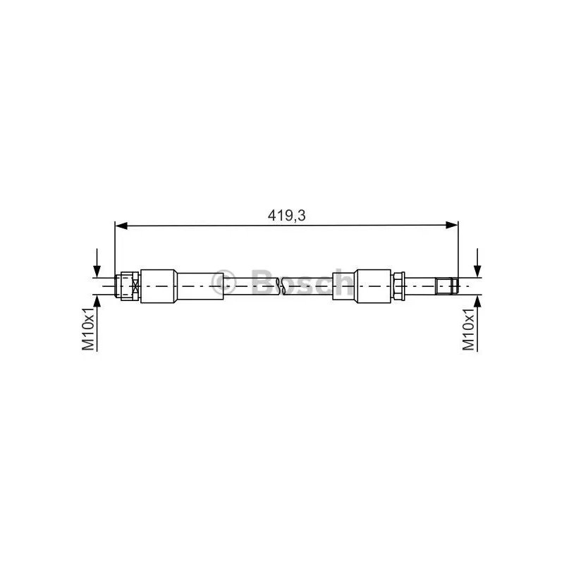 Flexible de frein BOSCH 1 987 481 674