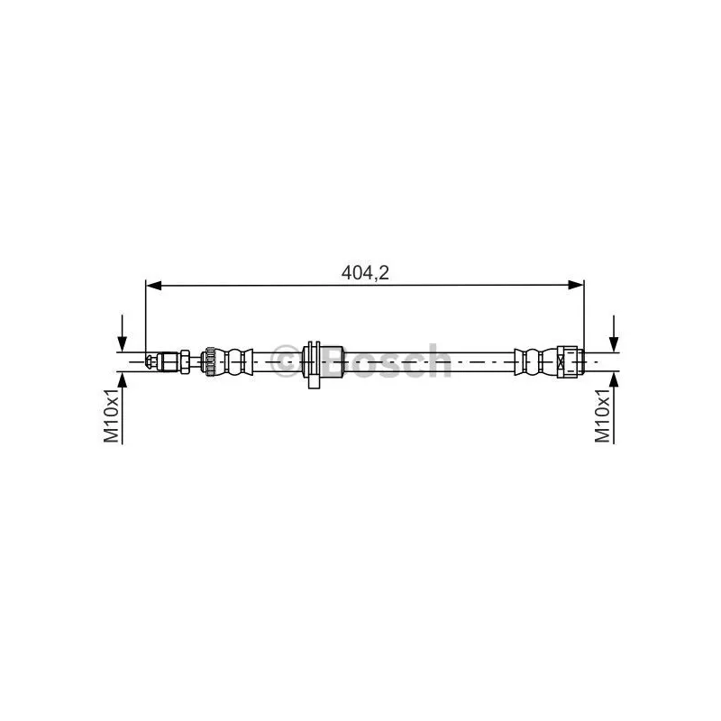 Flexible de frein BOSCH 1 987 481 679