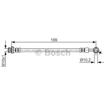 Flexible de frein BOSCH