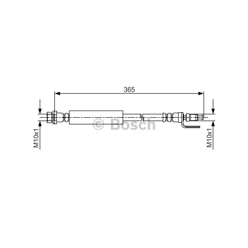 Flexible de frein BOSCH 1 987 481 703