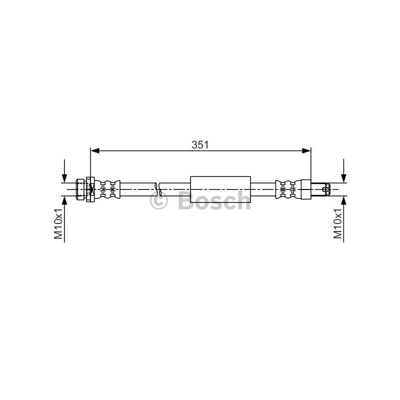 Flexible de frein BOSCH 1 987 481 705