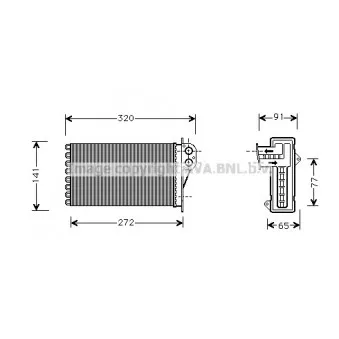 Système de chauffage AVA QUALITY COOLING PE6199