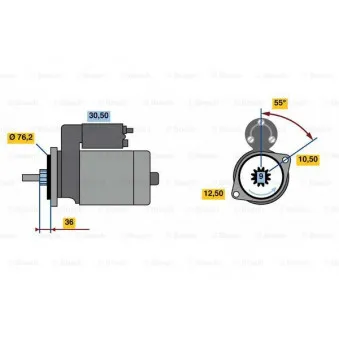 Démarreur BOSCH F 000 AL0 335