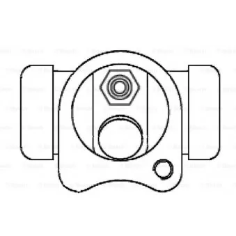 Cylindre de roue BOSCH F 026 002 346