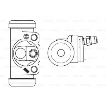 Cylindre de roue BOSCH F 026 002 347