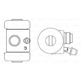 Cylindre de roue BOSCH F 026 002 355