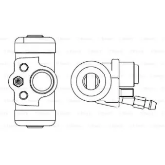 Cylindre de roue BOSCH F 026 002 358