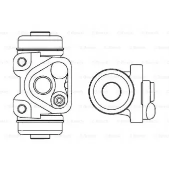 Cylindre de roue BOSCH F 026 002 369
